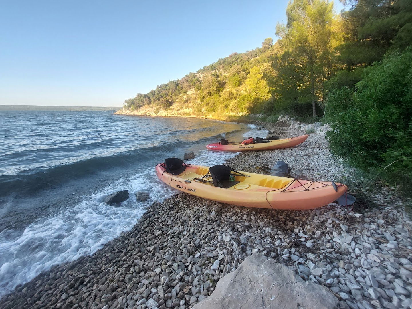 Krka kayaking