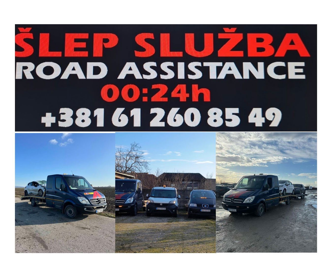 Šlep služba,auto servis i vulkanizerska radnja D&N AUTO Ruma