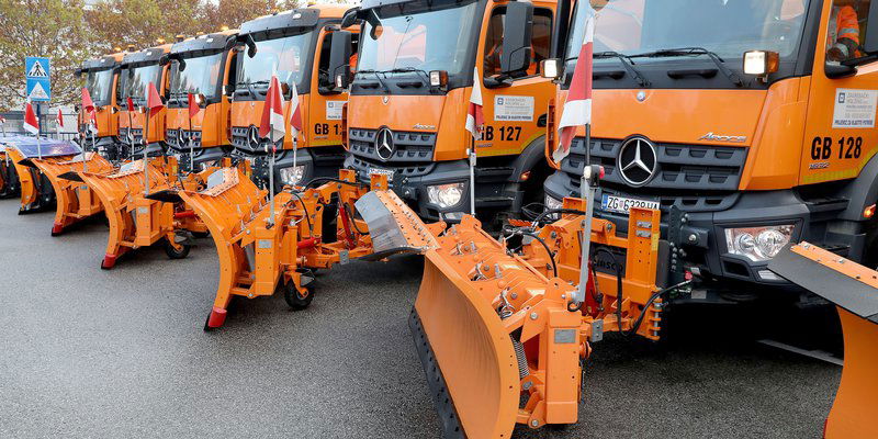 Zagrebačke ceste zimska služba