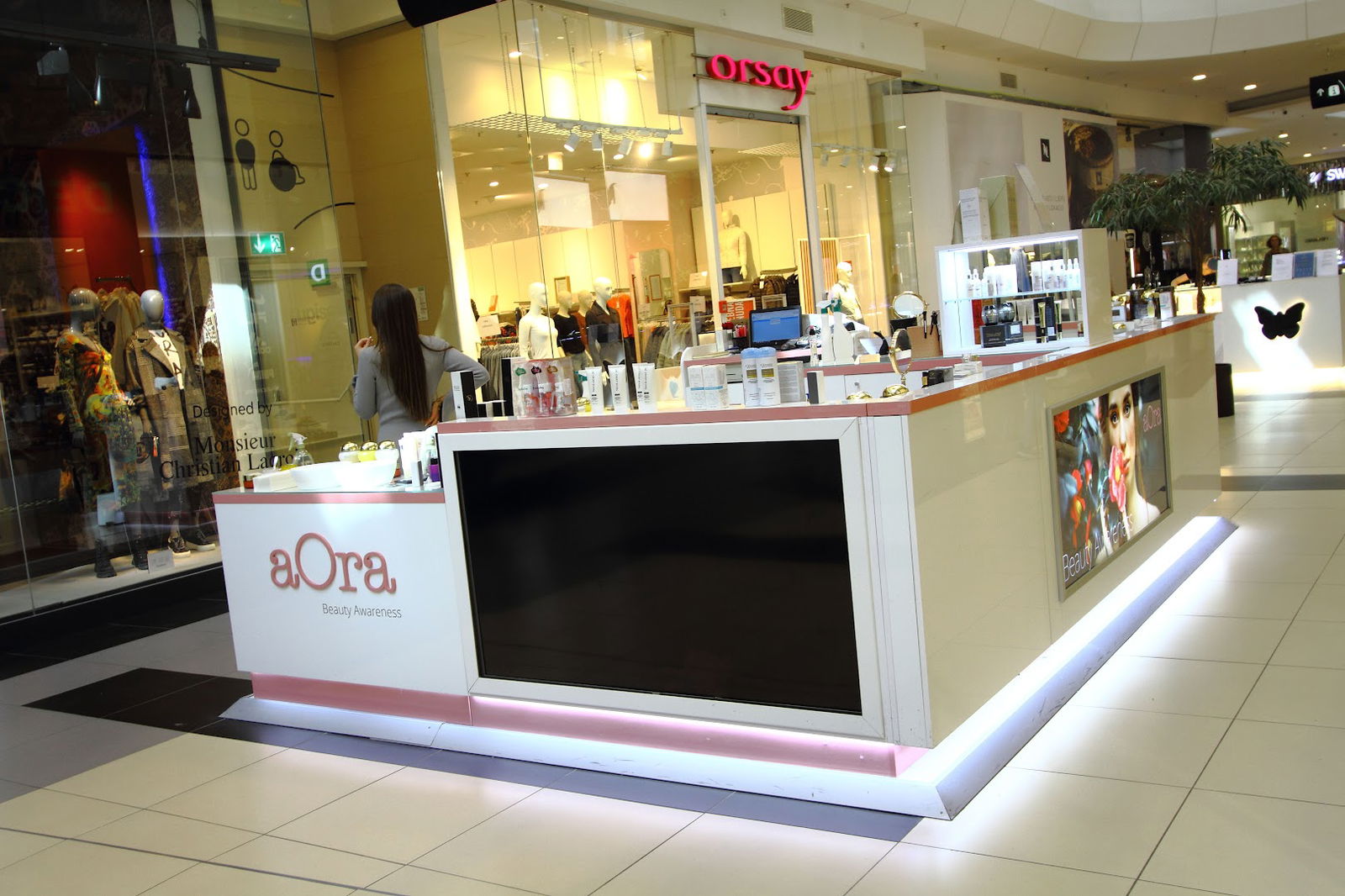 aOra Beauty Pop-up Store Arena Centar