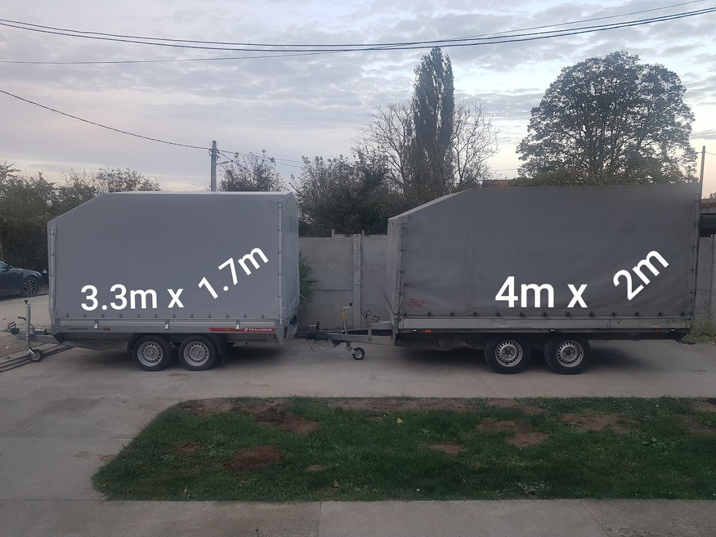 Iznajmljivanje prikolice - SMEDEREVO