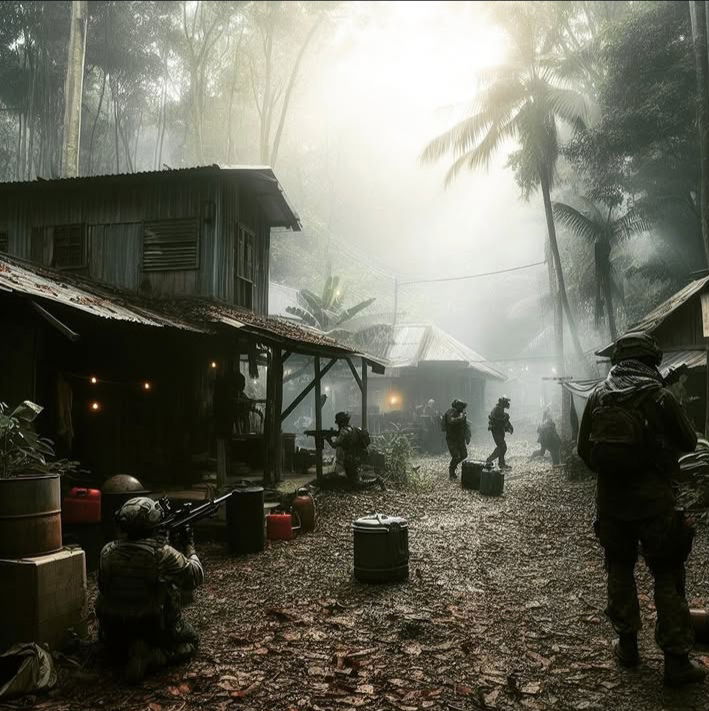 Frontline airsoft teren - Vijetnamsko selo