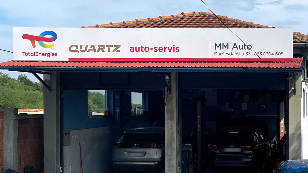 TotalEnergies Quartz auto-servis – MM Auto