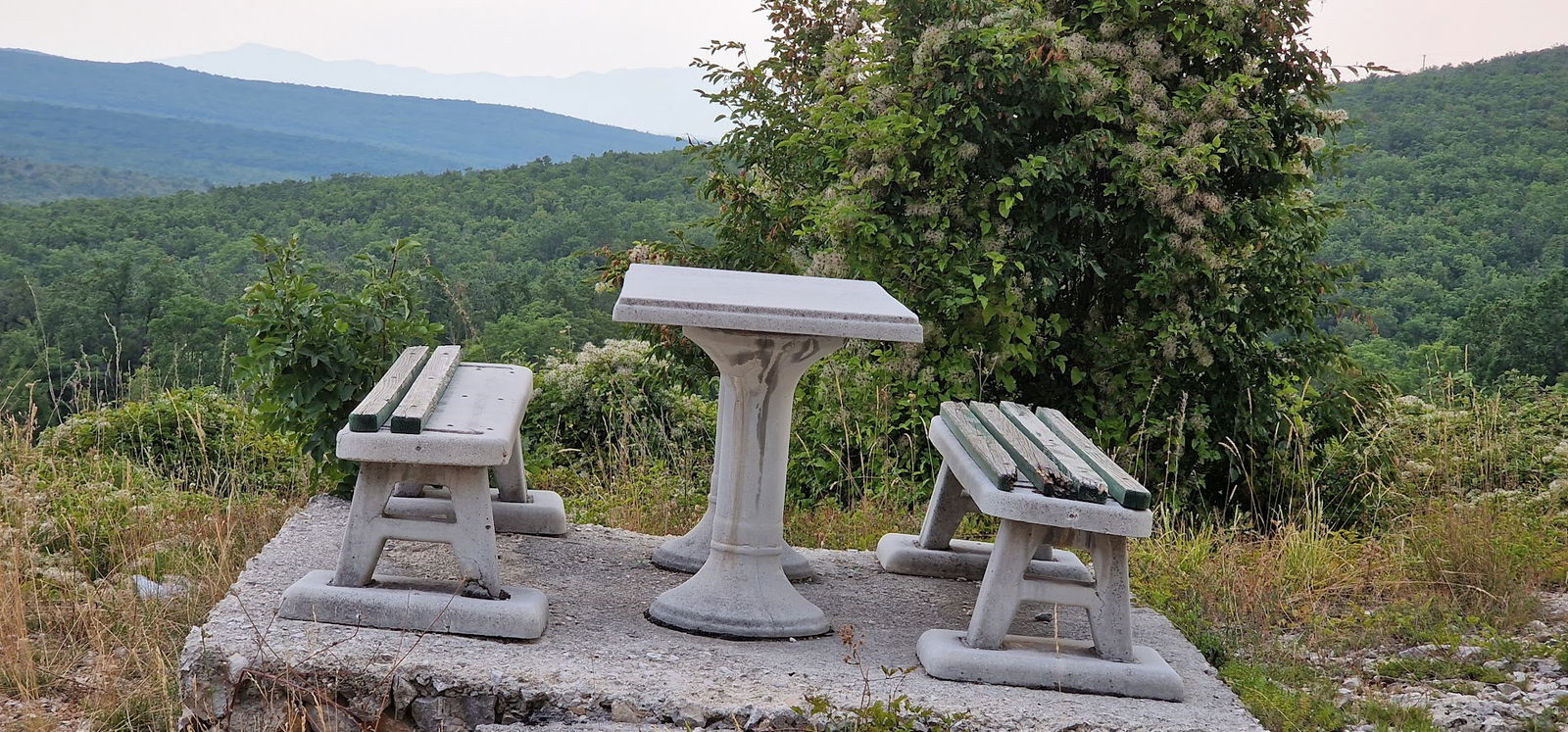 View and resting place