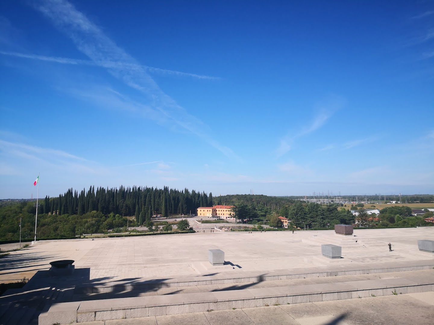 Parcheggio del Sacrario di Redipuglia