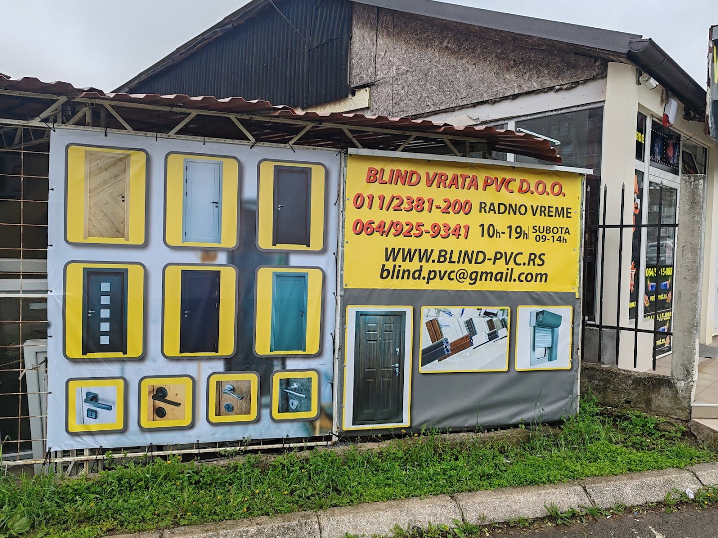 Blind Vrata PVC d.o.o