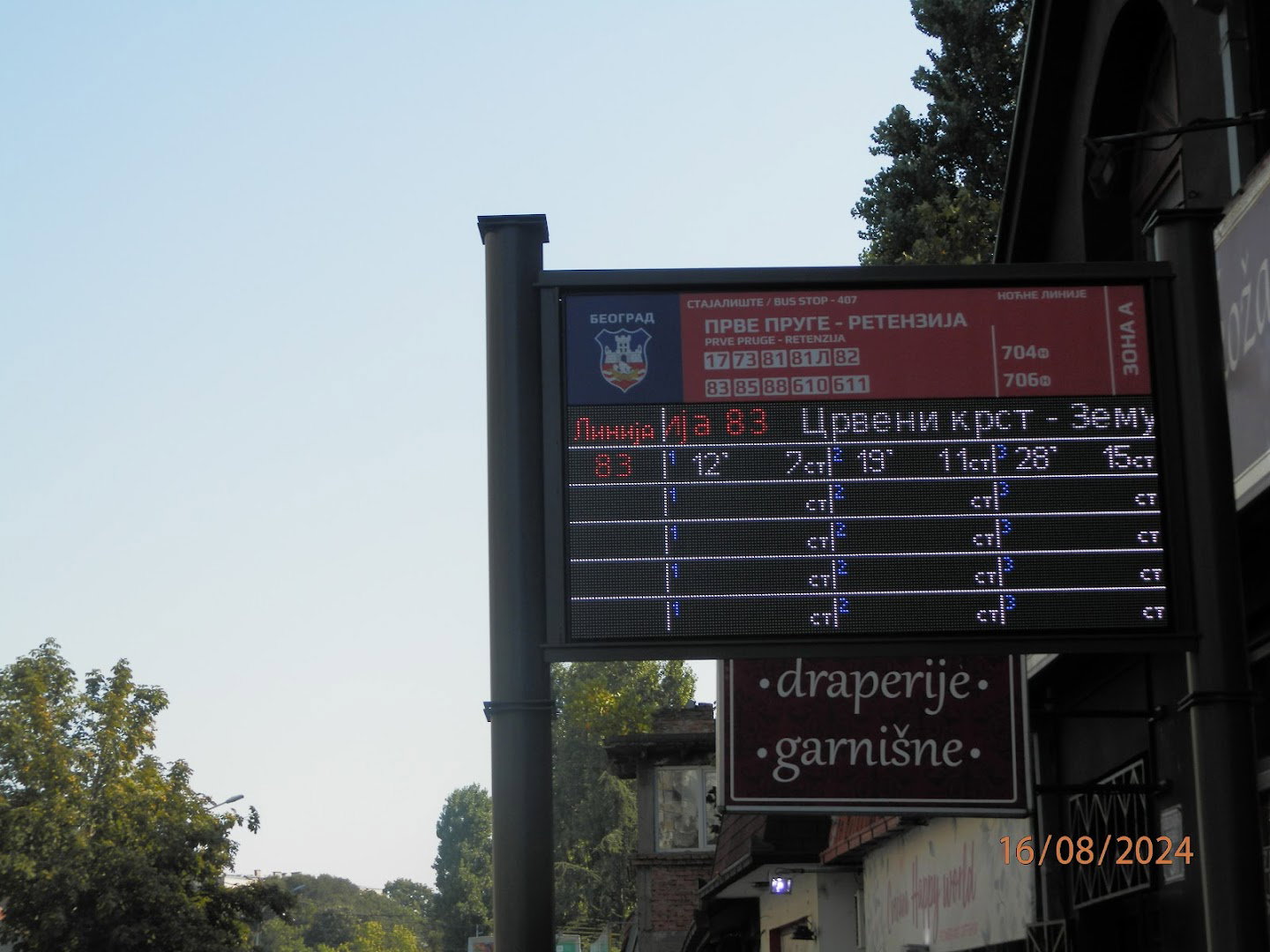 Prve pruge - Retenzija