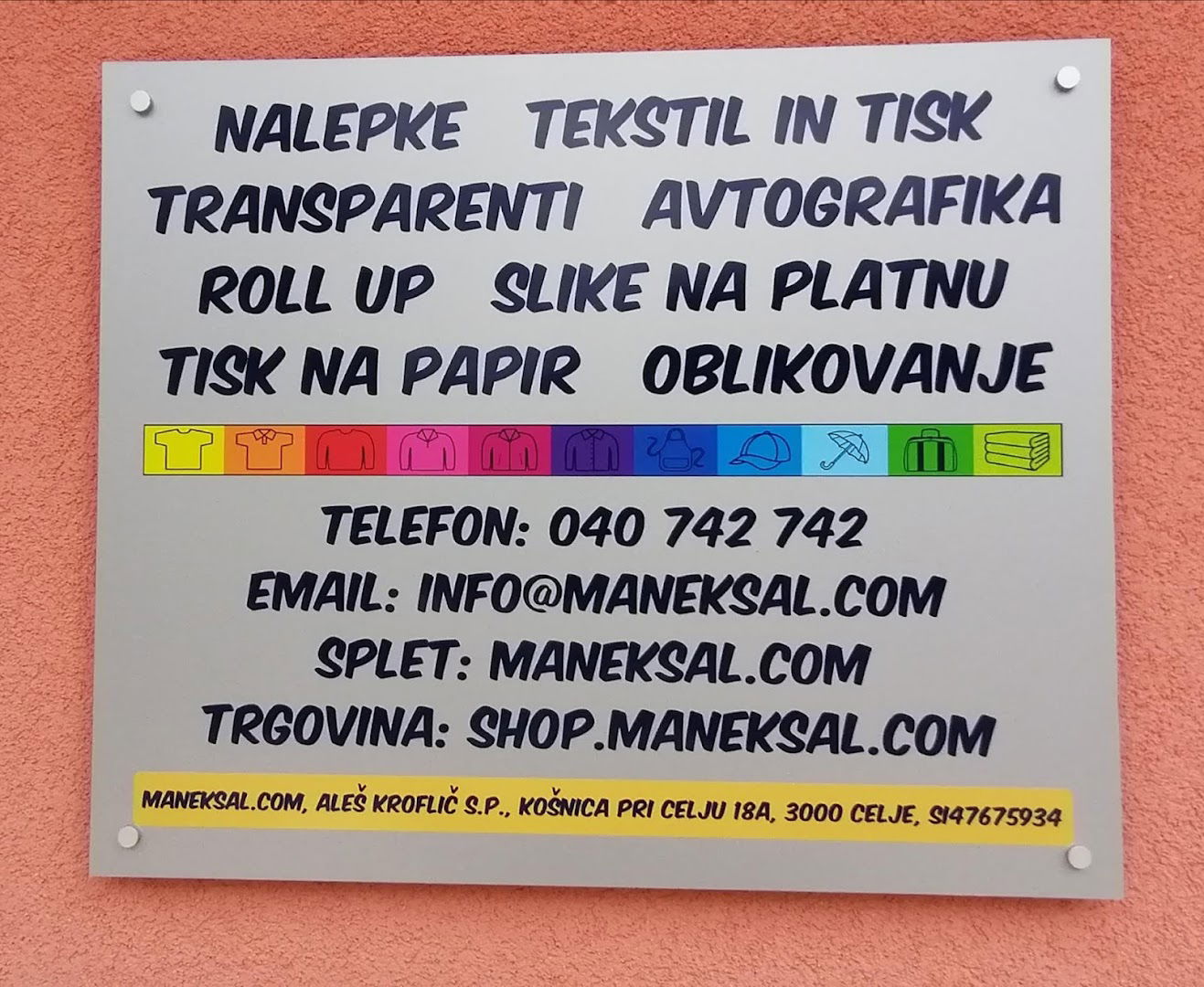 Shop.maneksal.com - Vedno nekaj novega