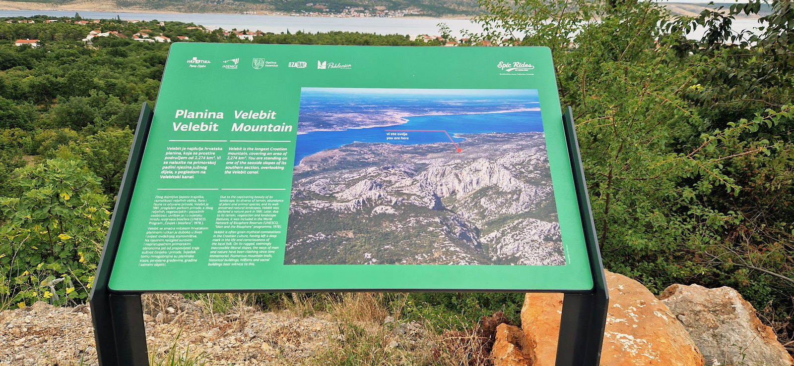 Biciklističko odmorište Epic Rides Starigrad Paklenica