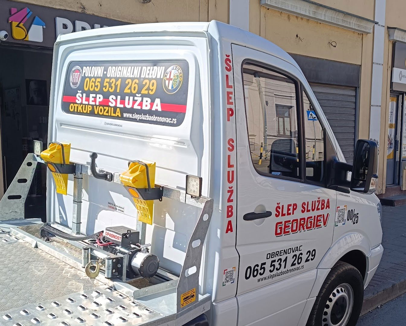 ŠLEP SLUŽBA OBRENOVAC FIĆA