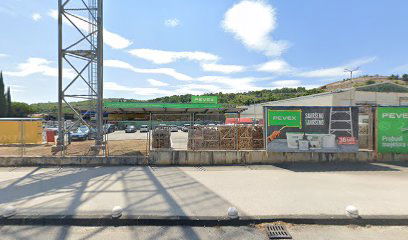 Cibaca, Ausgang Pevex Baumarkt