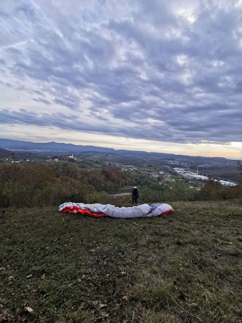 Jugovec Paragliding Take Off