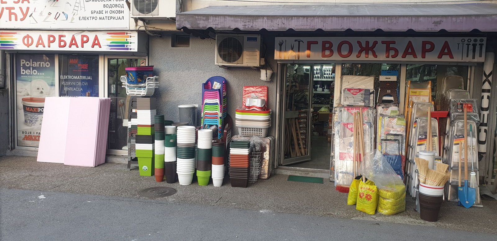 Sve za kuću - farbara i gvoždjara