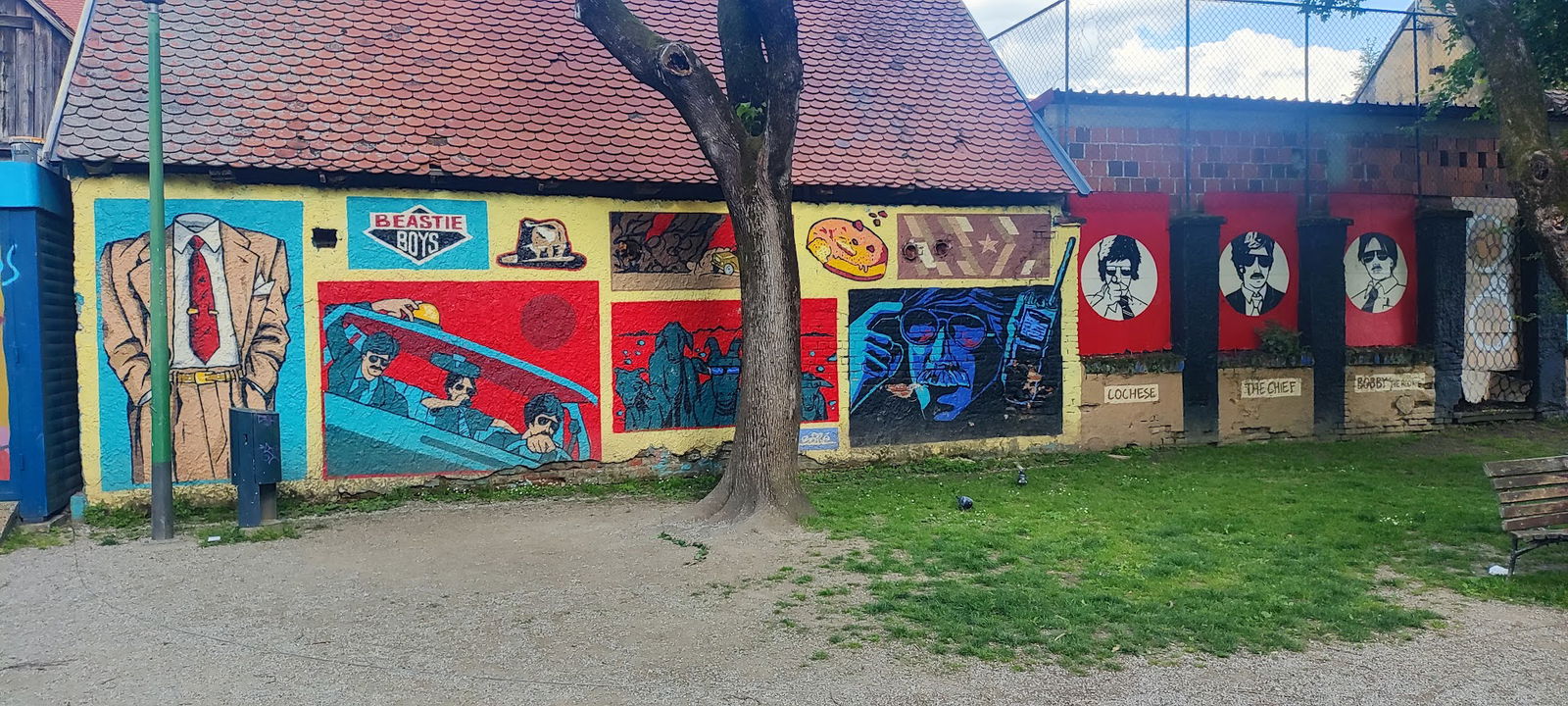 Beastie Boys graffiti