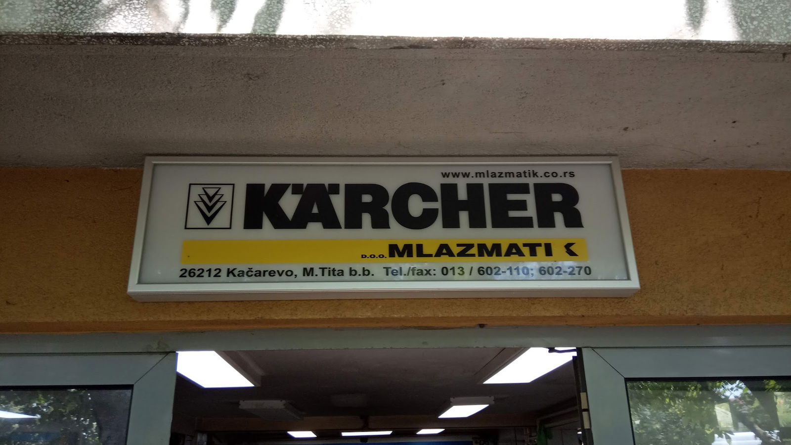 Karcher ovlašćeni servis "Mlazmatik" d.o.o.