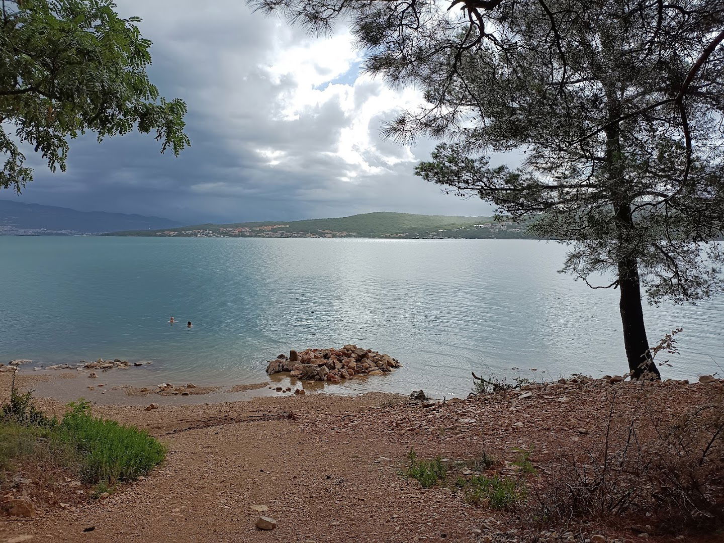 Small sand beach Čižići