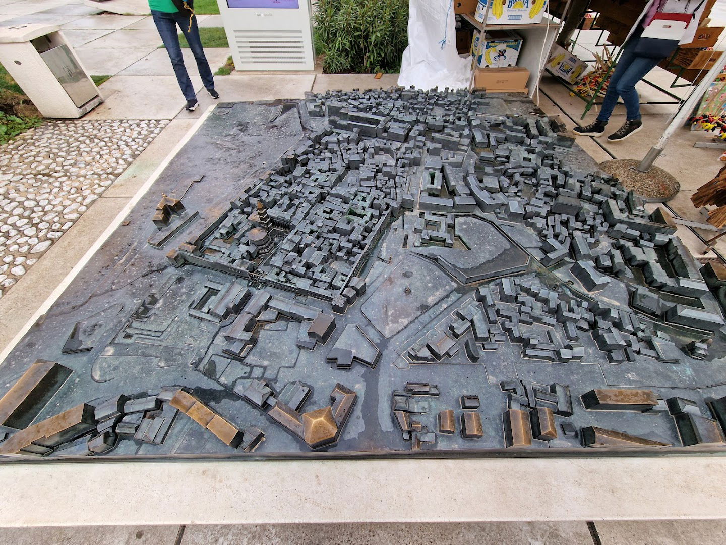 Model of the historical core of the city of Split