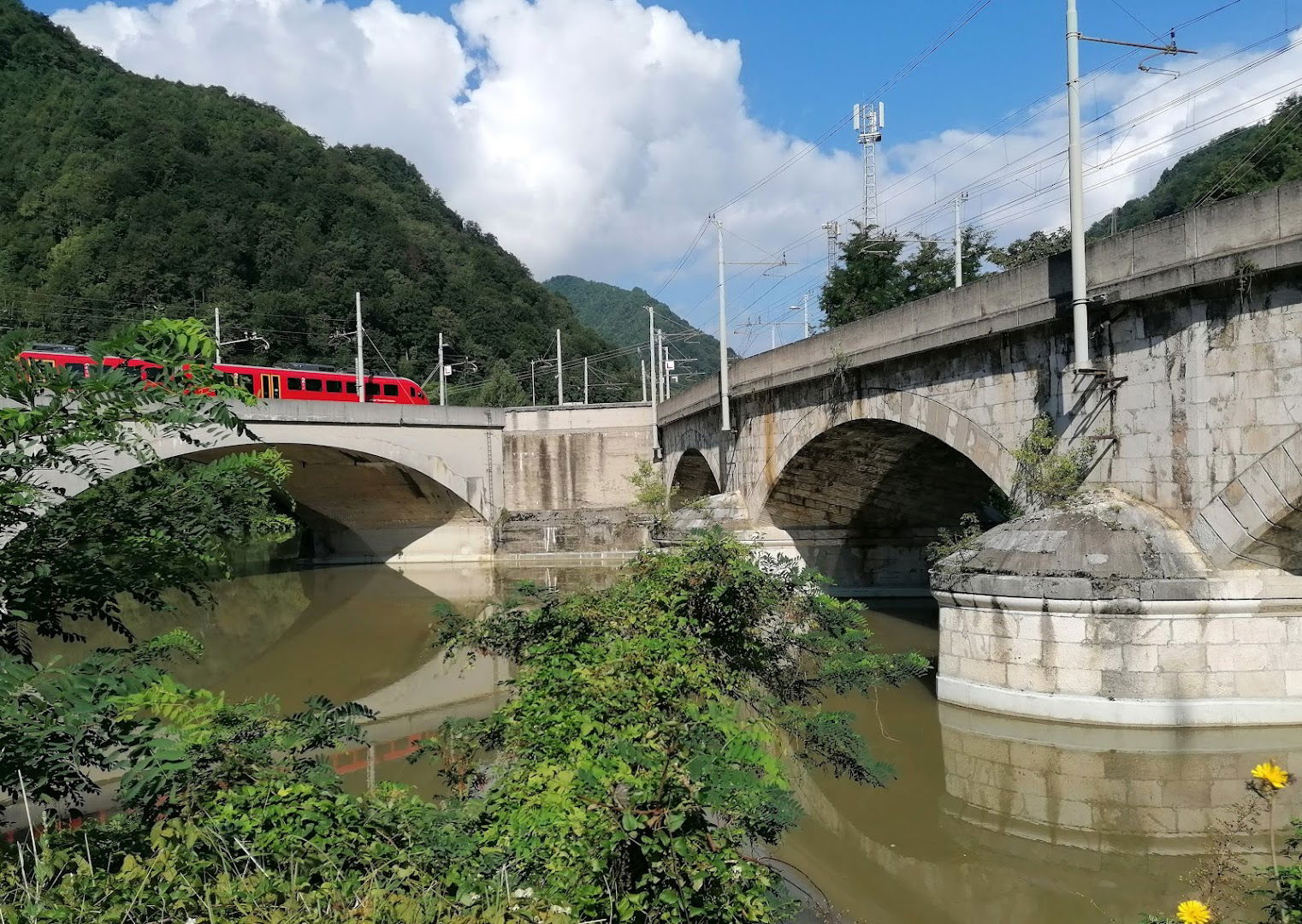 ŽELEZNIŠKI MOST SMER CELJE-LJUBLJANA