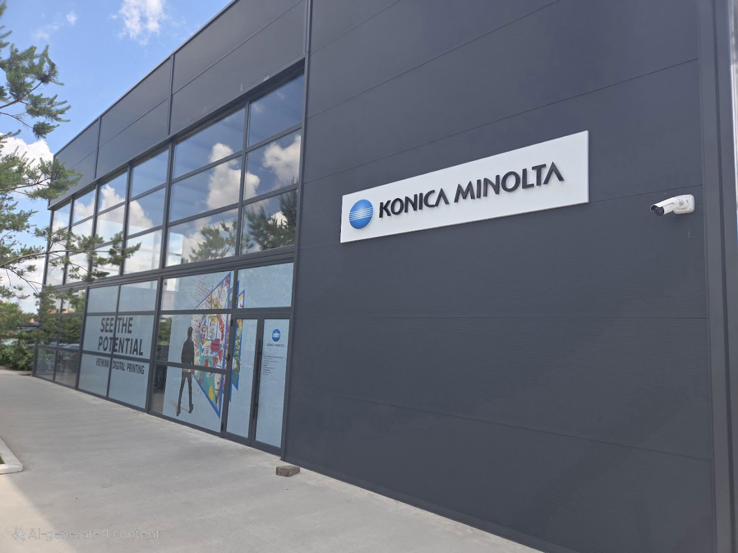 Konica Minolta Serbia showroom