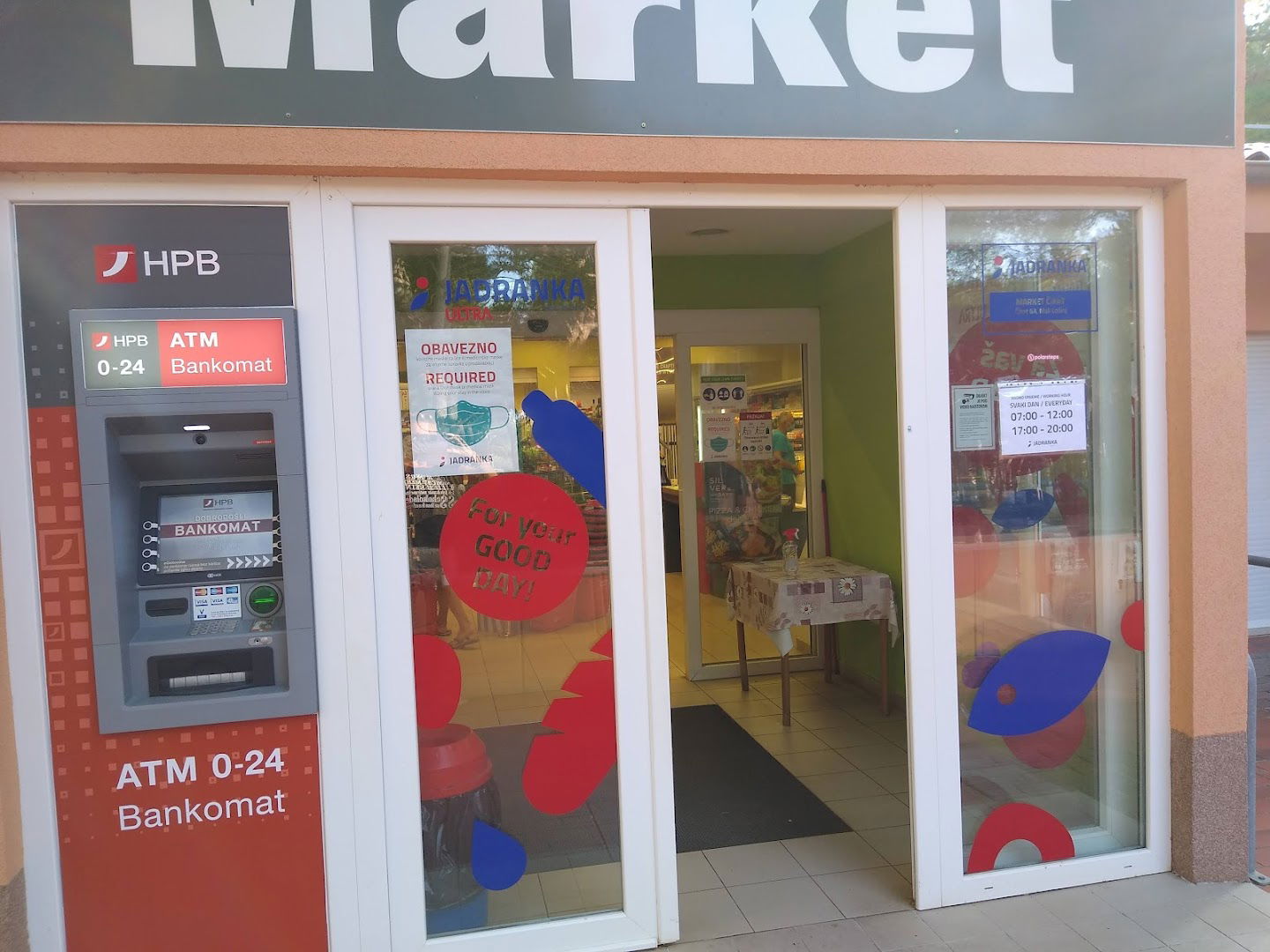 Market Čikat, Jadranka trgovina