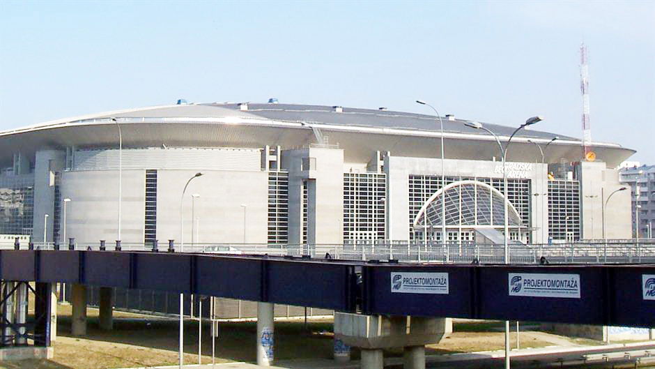 Parking in Front of the Arena