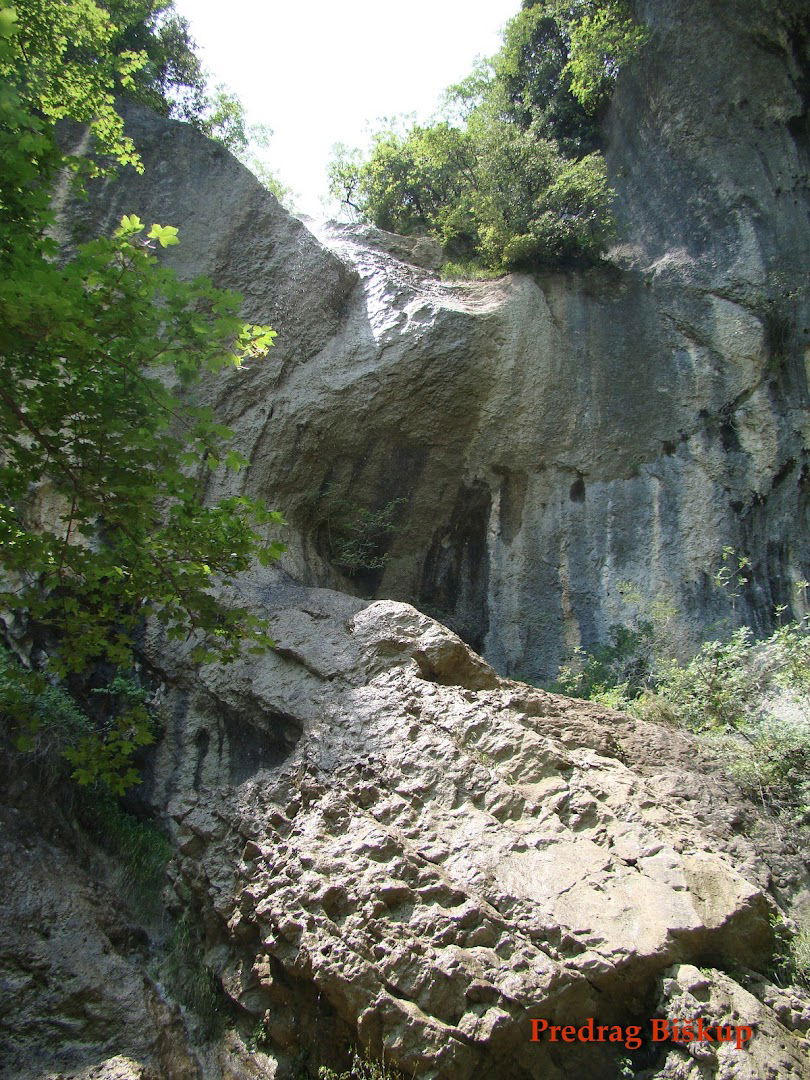 Walkway Draski Waterfall