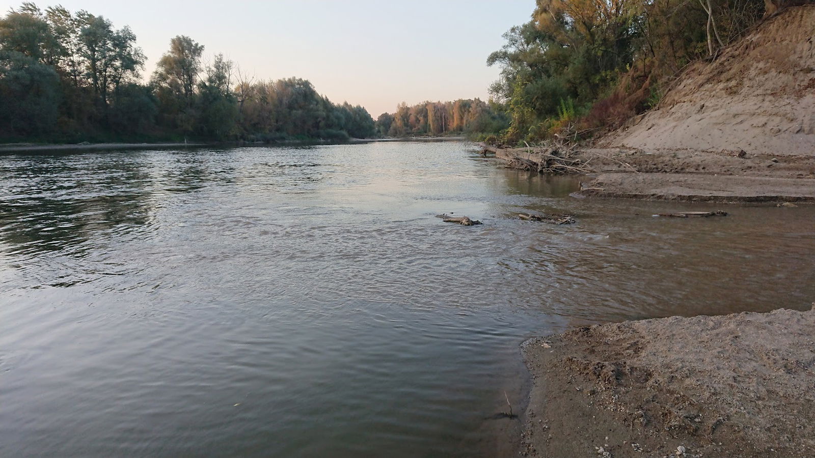 River mouth of Resava