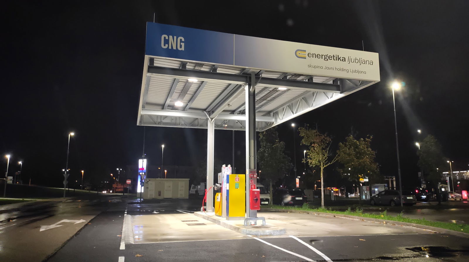 CNG Polnilnica P+R Dolgi most; Energetika Ljubljana