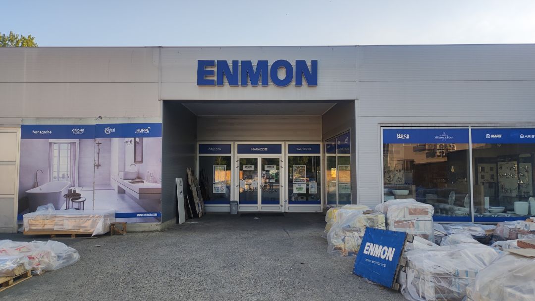 Enmon Pančevački put - skladišni salon pločica i opreme za kupatilo Beograd