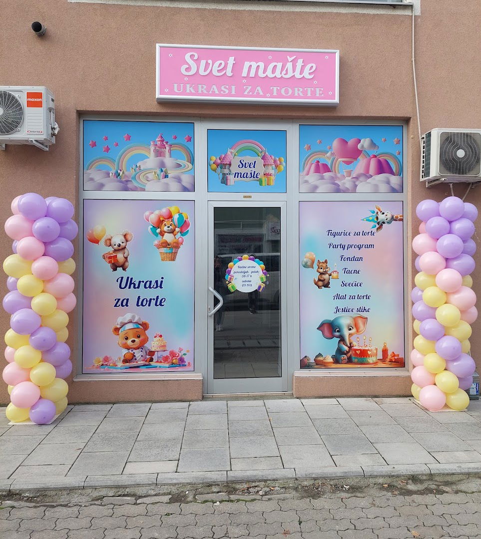 Svet Mašte - Ukrasi za torte