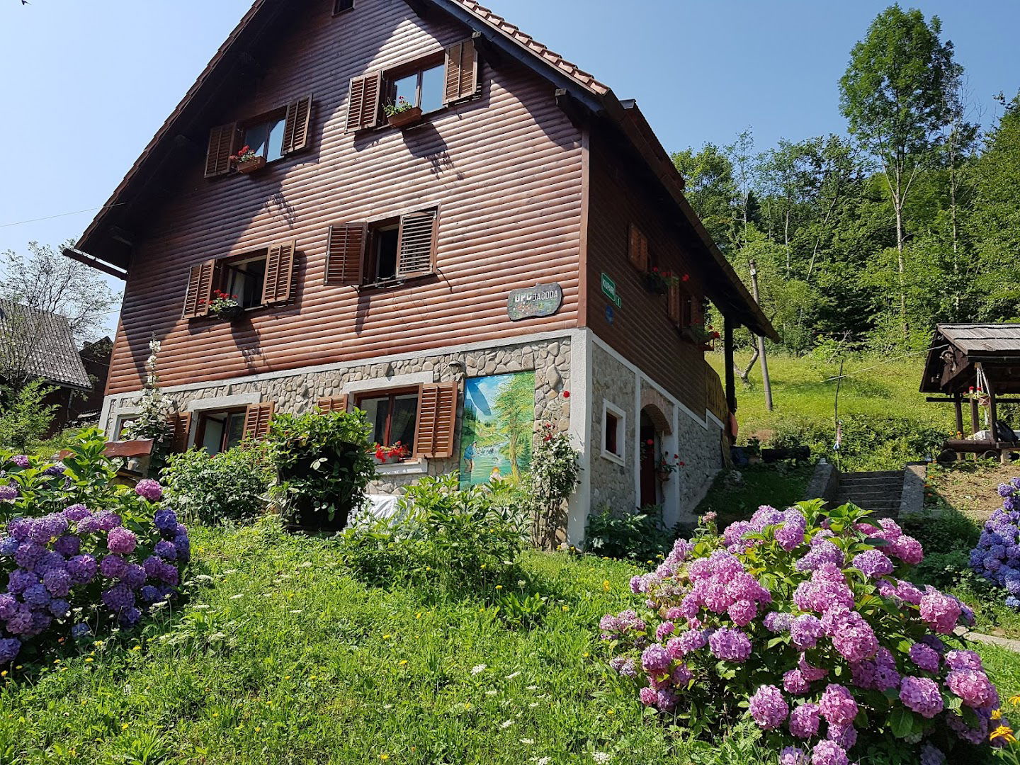 Parking for the Kupa source